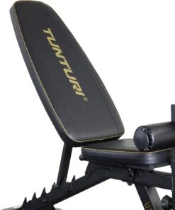 Tunturi Centuri UB100 Halterbank Verstelbaar - Fitnessbank Belastbaar Tot 200kg - Trainingsbank, Buikspierbank & Leg Extension In één -Tunturi 1000x1200