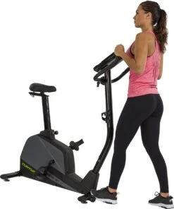 Tunturi Star Fit E100 HR I Plus Hometrainer - Ergometer - Fitnessfiets - Bluetooth - 21 Trainingsprogramma's - 16 Weerstandniveaus - Kleur: Zwart -Tunturi 1003x1200
