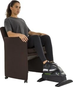 Tunturi Cardio Fit M35 Stoelfiets - Hometrainer - Minibike Met Instelbare Weerstand - Fietstrainer Magnetisch Geremd - Bureaufiets -Tunturi 1008x1200