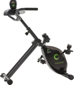 Tunturi Cardio Fit D20 Hometrainer - Opvouwbaar - Bueaufiets Voor Op Kantoor - Fitnessfiets Met 8 Weerstandsniveaus - Compact -Tunturi 1047x1200