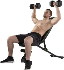 Tunturi UB20 Utility Fitnessbank - Halterbank - Trainingsbank - Buikspierbank - Verstelbaar - Incl. Gratis Tunturi Training App -Tunturi 1098x1200 1