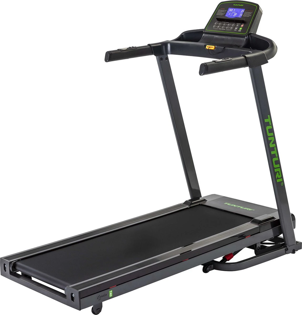 Tunturi Cardio Fit T40 Loopband - Inklapbaar - Hardloopband - 41 Trainingsprogramma's - Met Elektronische Hellingshoek - 1.0 Tot 16 Km/u 3 Tunturi Cardio Fit T40 Loopband - Inklapbaar - Hardloopband - 41 Trainingsprogramma's - Met Elektronische Hellingshoek - 1.0 Tot 16 Km/u