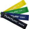 Tunturi 4 Weerstandsbanden Set - Mini Power Body Band - Weerstandsband - Fitness Elastiek - Fitnessband - Trainingsband - Gymnastiekband - Incl. Gratis Fitness App -Tunturi 1150x1200