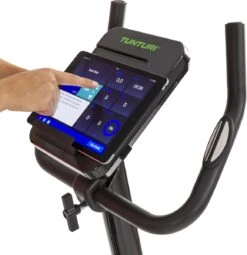 Tunturi Star Fit E100 HR I Plus Hometrainer - Ergometer - Fitnessfiets - Bluetooth - 21 Trainingsprogramma's - 16 Weerstandniveaus - Kleur: Zwart -Tunturi 1161x1200