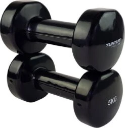Tunturi Dumbbell Set - 2 X 5,0 Kg - Vinyl - Zwart - Incl. Gratis Fitness App 21 Tunturi Dumbbell Set - 2 X 5,0 Kg - Vinyl - Zwart - Incl. Gratis Fitness App -Tunturi 1167x1200