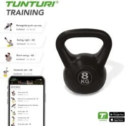 Tunturi PVC Kettle Bell - Kettlebell - 8 Kg - Incl. Gratis Fitness App 12 Tunturi PVC Kettle Bell - Kettlebell - 8 Kg - Incl. Gratis Fitness App -Tunturi 1188x1200 41