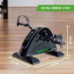 Tunturi Cardio Fit M50 Mobiliteitstrainer - Elektrische Stoelfiets - Bevorderd Revalidatie En Bloedcirculatie - Gemotoriseerd - Arm En Beentrainer - Voor Senioren -Tunturi 1195x1200