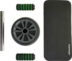 Tunturi AB Roller- Buikspiertrainer - Trainingswiel - Met NBR Kniemat - Incl. Gratis Fitness App -Tunturi 1200x1023