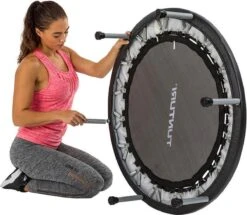 Tunturi Funhop Fitness Trampoline - Mini Trampoline - 95cm Springoppervlak - Incl. Gratis Fitnessapp -Tunturi 1200x1045