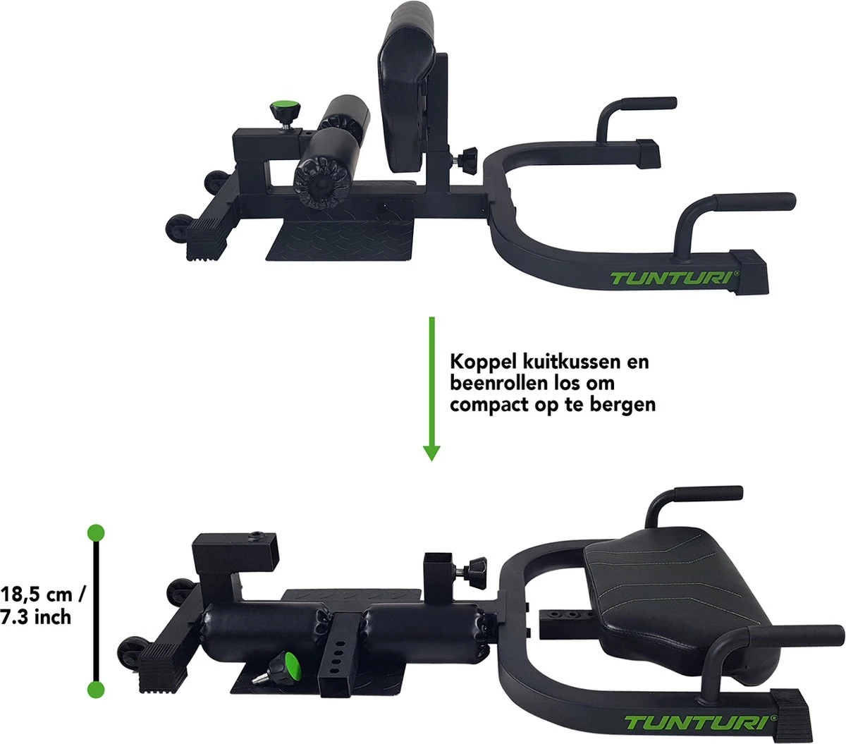 Tunturi WT20 Sissy Squat Station - Alternatief Voor Squat Rack - Squat Apparaat 4 Tunturi WT20 Sissy Squat Station - Alternatief Voor Squat Rack - Squat Apparaat - Afbeelding 2