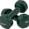 Tunturi Dumbbell Set - 2 X 2,0 Kg - Vinyl - Groen - Incl. Gratis Fitness App -Tunturi 1200x1067