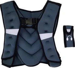 Tunturi Gewichstvest - Gewichtvest - Weight Vest - Gewichtsvest Hardlopen - Verstelbaar - 5kg - Grijs -Tunturi 1200x1085 4