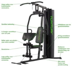 Tunturi HG20 - Krachtstation - Home Gym - Fitness Krachtstation Voor Thuis - Voor De Beginnende En Gevorderde Sporter - Incl. Gratis Fitness App 28 Tunturi HG20 - Krachtstation - Home Gym - Fitness Krachtstation Voor Thuis - Voor De Beginnende En Gevorderde Sporter - Incl. Gratis Fitness App -Tunturi 1200x1116 3