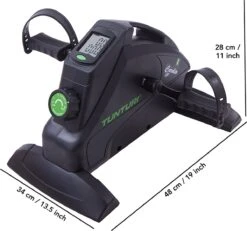 Tunturi Cardio Fit M35 Stoelfiets - Hometrainer - Minibike Met Instelbare Weerstand - Fietstrainer Magnetisch Geremd - Bureaufiets -Tunturi 1200x1124