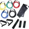 Tunturi Resistance Band Set - Weerstandsbanden - Fitness Elastiek - 5 Stuks + Accessoires - Incl. Gratis Fitness App -Tunturi 1200x1126