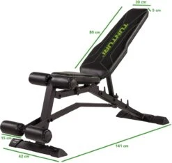 Tunturi UB80 Halterbank Verstelbaar - Fitnessbank Belastbaar Tot 200kg - Trainingsbank & Buikspierbank In één - Incl. Gratis Tunturi Training App 18 Tunturi UB80 Halterbank Verstelbaar - Fitnessbank Belastbaar Tot 200kg - Trainingsbank & Buikspierbank In één - Incl. Gratis Tunturi Training App -Tunturi 1200x1136