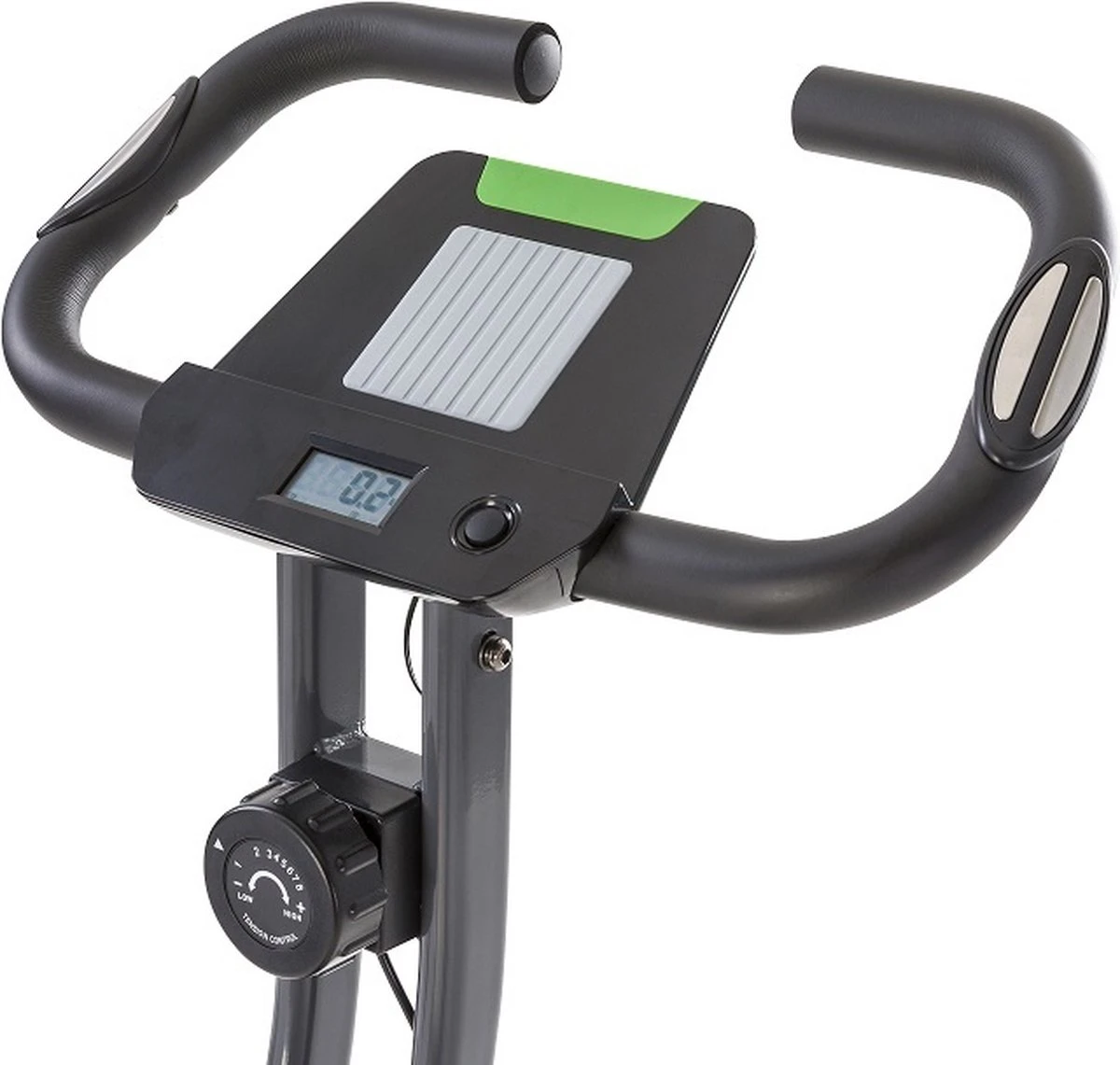 Tunturi Cardio Fit B20 X-bike - Hometrainer - Fitnessfiets - Fietstrainer - Opvouwbaar - Verstelbaar - 8 Weerstandsniveaus 10 Tunturi Cardio Fit B20 X-bike - Hometrainer - Fitnessfiets - Fietstrainer - Opvouwbaar - Verstelbaar - 8 Weerstandsniveaus - Afbeelding 8