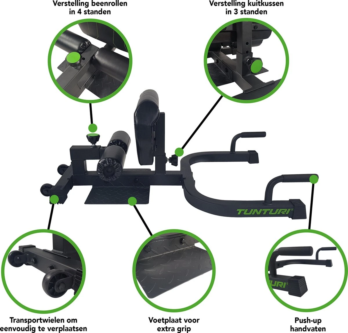 Tunturi WT20 Sissy Squat Station - Alternatief Voor Squat Rack - Squat Apparaat 12 Tunturi WT20 Sissy Squat Station - Alternatief Voor Squat Rack - Squat Apparaat - Afbeelding 10