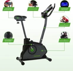 Tunturi Cardio Fit E30 Hometrainer - Fitnessfiets Met Ergometer - 12 Trainingsprogramma's - Verstelbaar - Ergonomisch -Tunturi 1200x1162