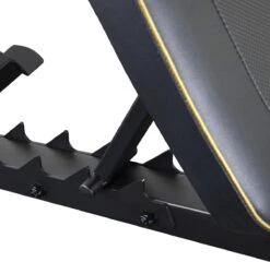 Tunturi Centuri UB100 Halterbank Verstelbaar - Fitnessbank Belastbaar Tot 200kg - Trainingsbank, Buikspierbank & Leg Extension In één -Tunturi 1200x1167