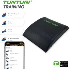 Tunturi Abmat - Abmat - Functional Training - Buikspiermat - Zwart - Incl. Gratis Fitness App 21 Tunturi Abmat - Abmat - Functional Training - Buikspiermat - Zwart - Incl. Gratis Fitness App -Tunturi 1200x1180 1