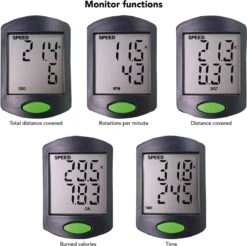 Tunturi Cardio Fit M35 Stoelfiets - Hometrainer - Minibike Met Instelbare Weerstand - Fietstrainer Magnetisch Geremd - Bureaufiets -Tunturi 1200x1193