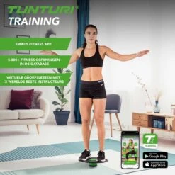 Tunturi Verstelbaar Balans Bord - Balance Board - Zwart/Groen - Incl. Gratis Fitness App 10 Tunturi Verstelbaar Balans Bord - Balance Board - Zwart/Groen - Incl. Gratis Fitness App -Tunturi 1200x1200 174
