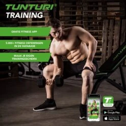 Tunturi UB40 Utility Bench Fitnessbank - Halterbank - Trainingsbank - Buikspierbank - Verstelbaar -Tunturi 1200x1200 215