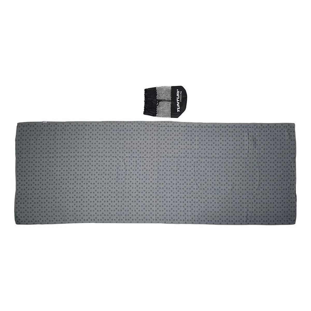 Tunturi Silicone Yoga Handdoek Met Anti Slip - Incl. Draagtas - Grijs 12 Tunturi Silicone Yoga Handdoek Met Anti Slip - Incl. Draagtas - Grijs - Afbeelding 10