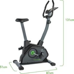 Tunturi Cardio Fit B35 Hometrainer - Fitnessfiets - 8 Weerstandsniveaus - Hartslagmonitor - Ergonomisch - Verstelbaar Stuur - Transportwielen -Tunturi 1200x1200 41