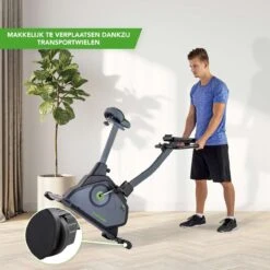 Tunturi Cardio Fit E35 Hometrainer - Ergometer - Bluetooth - Fitnessfiets Met 12 Verschillende Trainingsprogramma's - Comfort Plus Zadel -Tunturi 1200x1200 55
