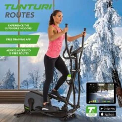 Tunturi Star Fit C100 HR I+ Crosstrainer - Bluetooth - Ergometer - 16 Weerstanden - Verstelbaar -Tunturi 1200x1200 8