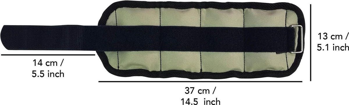 Tunturi Enkelgewichten En Polsgewichten - Gewichten - 2 X 1,0kg - Grijs 12 Tunturi Enkelgewichten En Polsgewichten - Gewichten - 2 X 1,0kg - Grijs - Afbeelding 10