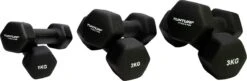 Tunturi Gewichten - Halterset - Dumbbell Set - Neopreen Dummbbells - 1 T/m 3kg - 3 Paar - Incl. Gratis Fitness App 18 Tunturi Gewichten - Halterset - Dumbbell Set - Neopreen Dummbbells - 1 T/m 3kg - 3 Paar - Incl. Gratis Fitness App -Tunturi 1200x392 1