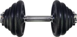 Tunturi Gewichten Gietijzer Totaal 15kg - Halterset Met Schroefsluiting - Dumbbell Set - 1 Halterstang - 30mm - Incl. Gratis Fitness App 17 Tunturi Gewichten Gietijzer Totaal 15kg - Halterset Met Schroefsluiting - Dumbbell Set - 1 Halterstang - 30mm - Incl. Gratis Fitness App -Tunturi 1200x584