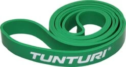 Tunturi Power Band - Weerstandsband - Fitness Elastiek - Medium - Groen