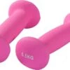 Tunturi Dumbbell Set - 2 X 0,5 Kg - Neopreen - Fluor Roze - Incl. Gratis Fitness App -Tunturi 1200x679