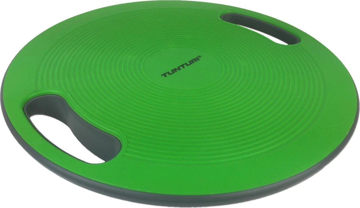 Tunturi Balans Bord - Balance Board - Met Handgrepen - Groen/Zwart - Incl. Gratis Fitness App 3 Tunturi Balans Bord - Balance Board - Met Handgrepen - Groen/Zwart - Incl. Gratis Fitness App