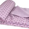 Tunturi Silicone Yoga Handdoek Met Anti Slip - Incl. Draagtas - Roze -Tunturi 1200x699