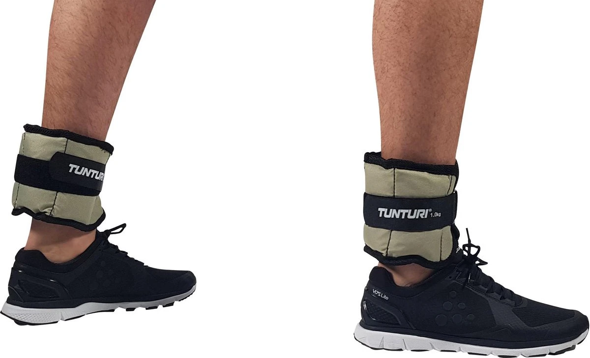 Tunturi Enkelgewichten En Polsgewichten - Gewichten - 2 X 1,0kg - Grijs 6 Tunturi Enkelgewichten En Polsgewichten - Gewichten - 2 X 1,0kg - Grijs - Afbeelding 4