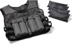 Tunturi Gewichstvest - Gewichtvest - Weight Vest - Gewichtsvest Hardlopen - Verstelbaar - 10kg - Zwart -Tunturi 1200x734