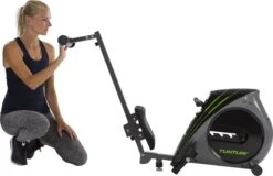 Tunturi Cardio Fit R20 Roeitrainer - Inklapbaar - Roeimachine Met 4 Weerstandsniveaus - Roeiapparaat Voor Thuis - Opklapbaar -Tunturi 1200x775
