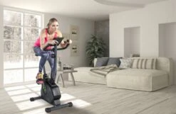 Tunturi Cardio Fit B35 Hometrainer - Fitnessfiets - 8 Weerstandsniveaus - Hartslagmonitor - Ergonomisch - Verstelbaar Stuur - Transportwielen -Tunturi 1200x781