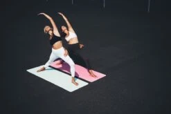 Tunturi TPE Yogamat - Fitnessmat 4mm Dik - Zwart Koord - Blauw - Incl. Gratis Fitness App -Tunturi 1200x800 33