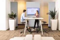 Tunturi Cardio Fit D20 Hometrainer - Opvouwbaar - Bueaufiets Voor Op Kantoor - Fitnessfiets Met 8 Weerstandsniveaus - Compact -Tunturi 1200x800 38