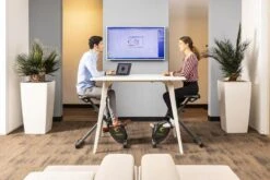 Tunturi Cardio Fit D20 Hometrainer - Opvouwbaar - Bueaufiets Voor Op Kantoor - Fitnessfiets Met 8 Weerstandsniveaus - Compact -Tunturi 1200x800 42