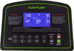 Tunturi Cardio Fit T35 Loopband Inklapbaar - Hardloopband Met 12 Trainingsprogramma's – Duidelijke Monitor – 0,8 - 16,0 Km/u -Tunturi 1200x832