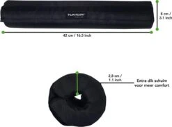 Tunturi Nekbeschermer - Bar Pad - Barbell Pad Voor Halterstang - PRO De Luxe 9 Tunturi Nekbeschermer - Bar Pad - Barbell Pad Voor Halterstang - PRO De Luxe -Tunturi 1200x891