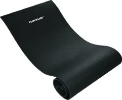 Tunturi XPE Fitnessmat - Oefenmat - 160 Cm X 60 Cm X 0,7 Cm - Zwart - Incl. Gratis Fitness App