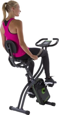 Tunturi Cardio Fit B25 X Bike - Hometrainer Met Rugleuning - Fitnessfiets Opvouwbaar - 8 Weerstandsniveaus - Tablethouder 27 Tunturi Cardio Fit B25 X Bike - Hometrainer Met Rugleuning - Fitnessfiets Opvouwbaar - 8 Weerstandsniveaus - Tablethouder -Tunturi 619x1200